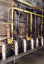 Система отопления старой печи на основе горелок ГНП