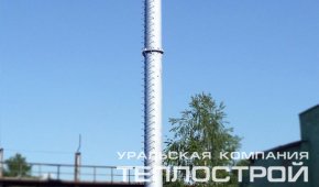Замена стальной дымовой трубы ОАО "КУЗОЦМ".